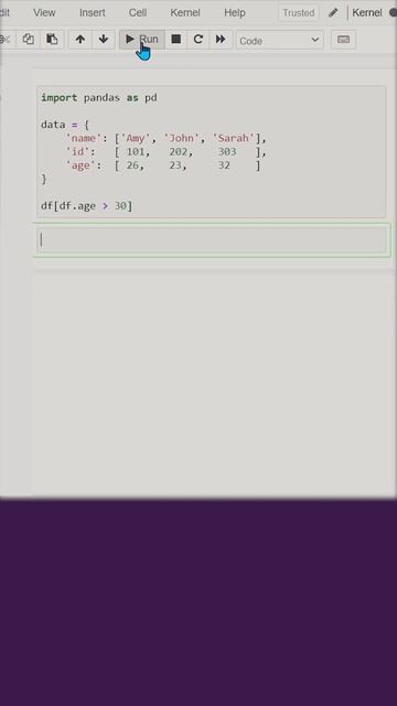 Conditional Subsetting of a Pandas DataFrame Python смотреть онлайн