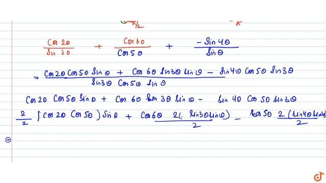 The exact value of `cos((2pi)/28)cosec((3pi)/28)+cos((6pi)/28)cosec((9pi)/28)+cos((18pi)/28)c смотреть онлайн