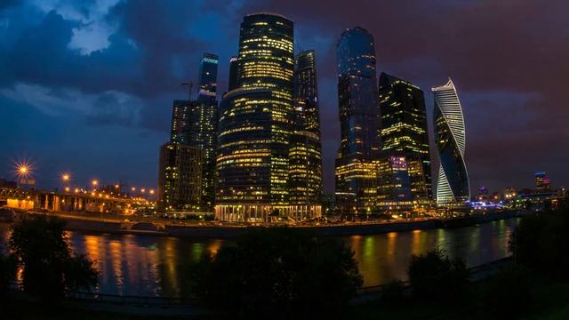TimeLaps Москва-Сити смотреть онлайн