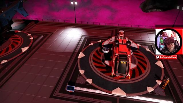 No Man's Sky Exotic Red Black and Silver Compact Guppy Euclid Random Spawn NMS Ship Hunting смотреть онлайн