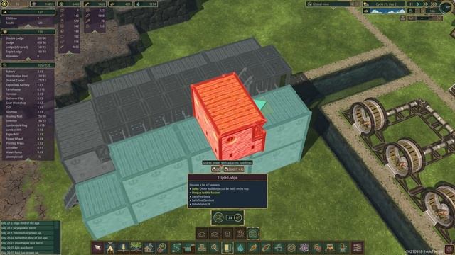Timberborn Designs EP 1 - Two Lodge Designs - [ENG] смотреть онлайн
