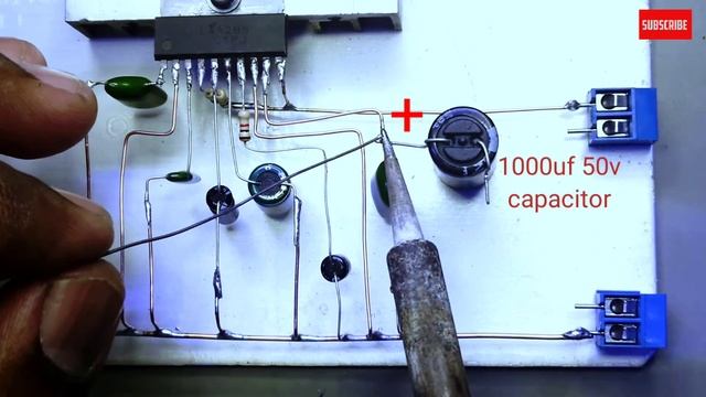 DIY Amplifier using LA4285 i.c||how to make power amplifier смотреть онлайн