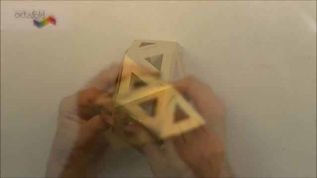 folding icosahedron with octafold смотреть онлайн