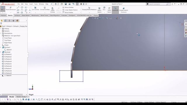 Solidworks 3D Modelling How To- Model Equidistant Points On A Sphere смотреть онлайн