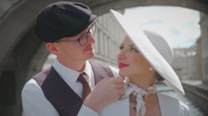 Артем и Элина. Красивая прогулка по СПб. Дворец бракосочетания №1.