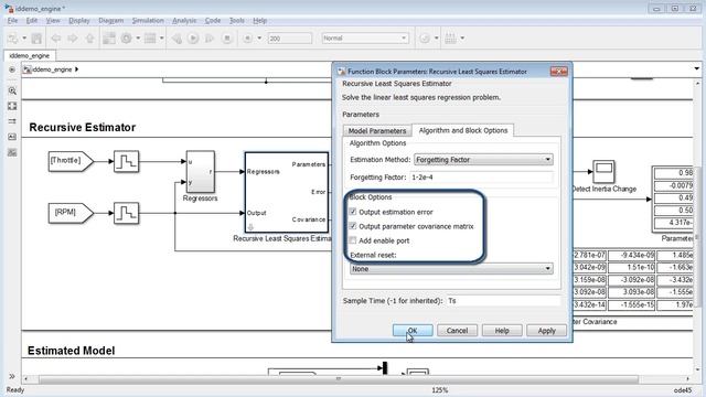 Online Parameter Estimation with Simulink смотреть онлайн