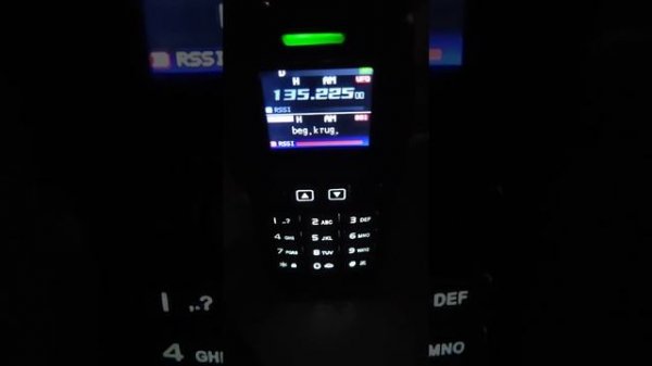 прослушиваю аэропорт Бегишево на радиостанцию baofeng BF-18h,1