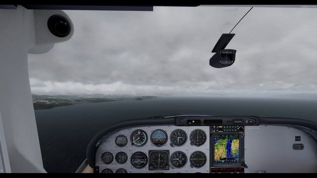 [P3D 4.3] go to Alaska leg 1. VFR. VATSIM. A2A Cessna 182{KPWT-11S} смотреть онлайн