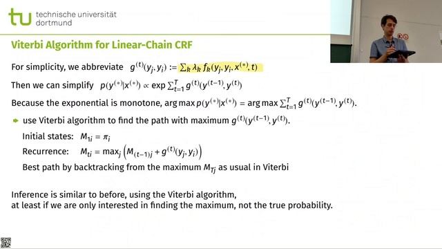 NLPR5: Conditional Random Fields (CRF) смотреть онлайн