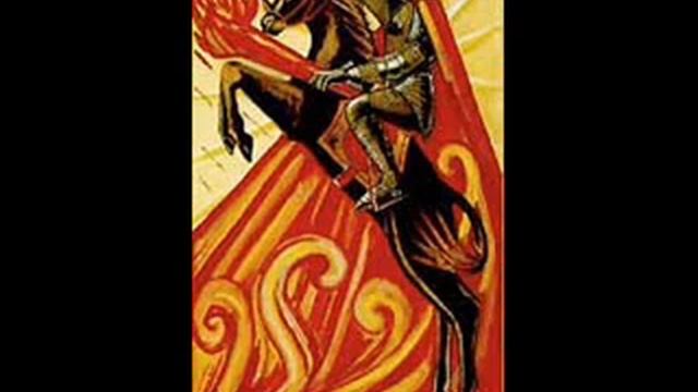 BOOK OF THOTH Crowley KNIGHT OF WANDS смотреть онлайн