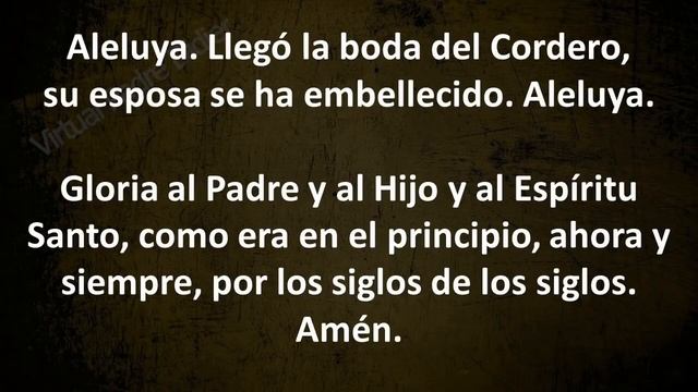 Vísperas de hoy Martes 6 de abril de 2021. Octava de Pascua. Padre Didier. смотреть онлайн