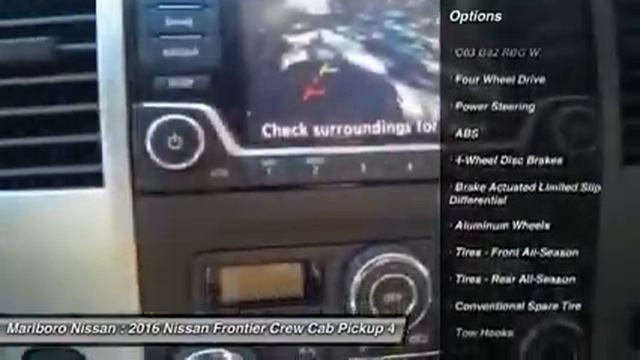 2016 Nissan Frontier 36552 смотреть онлайн