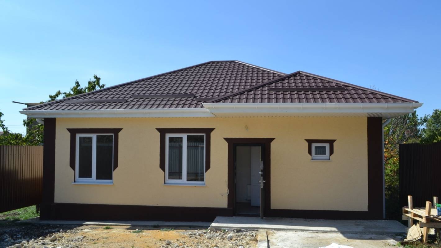 Продам дом 72 кв.м на участке 3 сотки СИмферополь, Крым. смотреть онлайн
