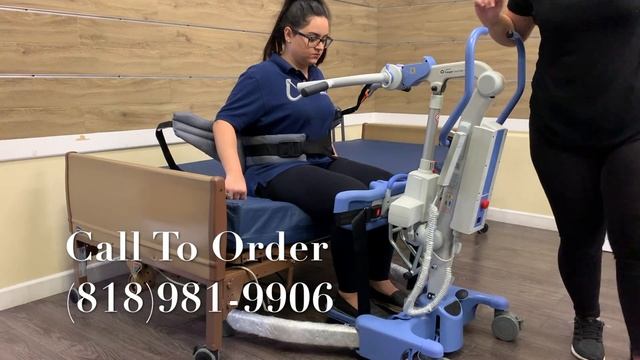 Hoyer Journey Portable Sit-To Stand Lift смотреть онлайн