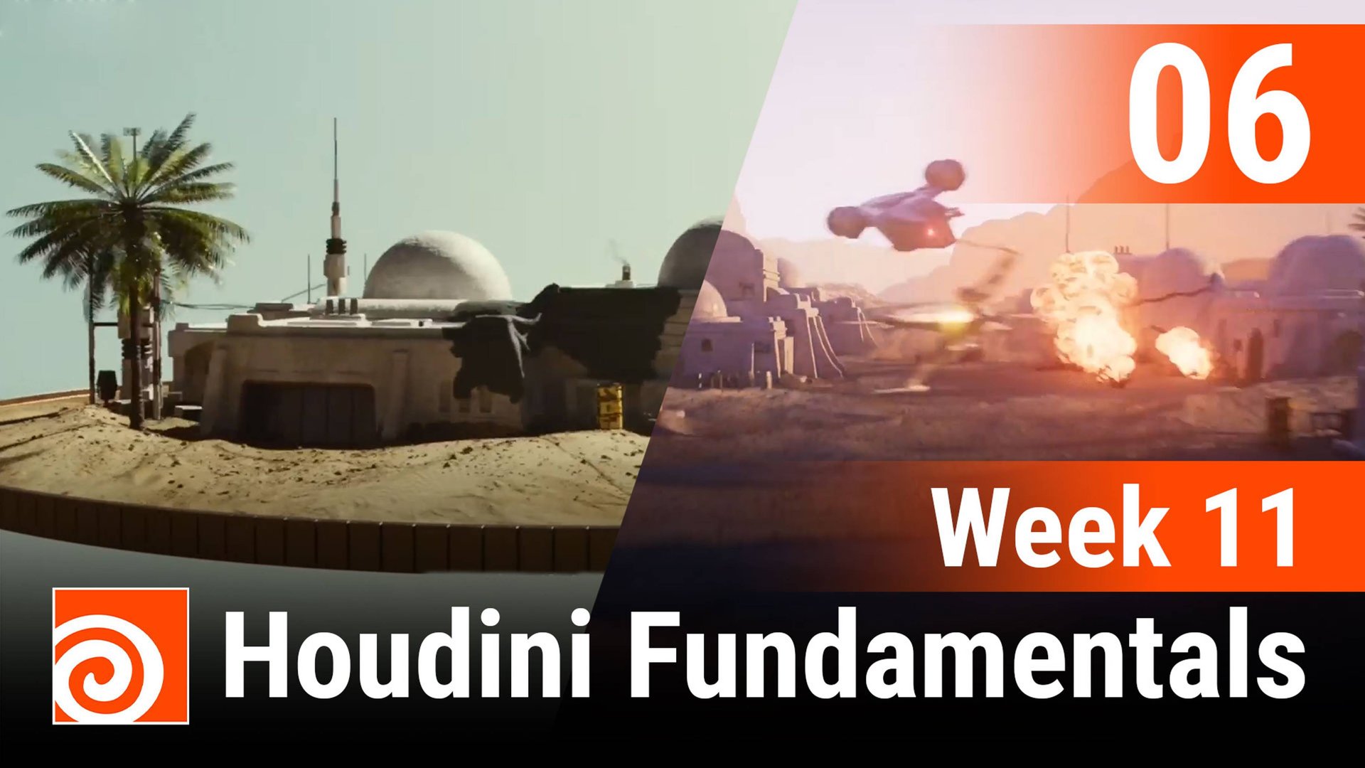 Week 11 - 006 - adding custom attributes to shaders - Houdini Fundamentals смотреть онлайн