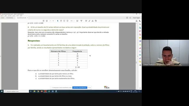 Estatística - Aula 21 - 26/11/2020 смотреть онлайн