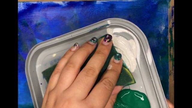 Impressionism for kids - Claude Monet inspired Water Lilies смотреть онлайн