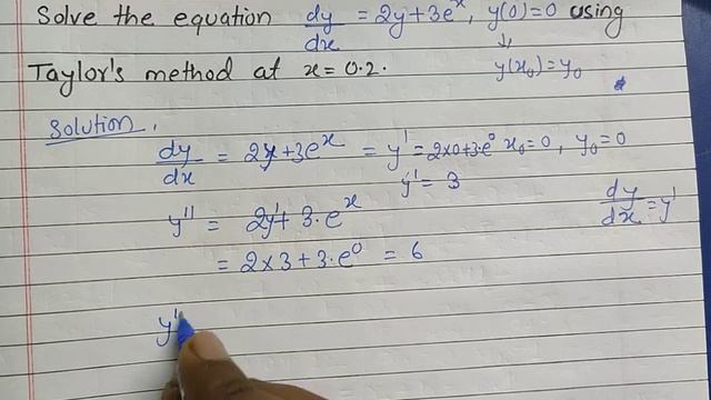 Taylor's series method смотреть онлайн