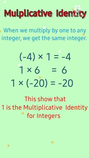 Multiplicative Identity 🤘👍 смотреть онлайн