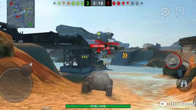 Быстрый взводный бой Jpanther и Т-43 в игре WoT blitz. смотреть онлайн