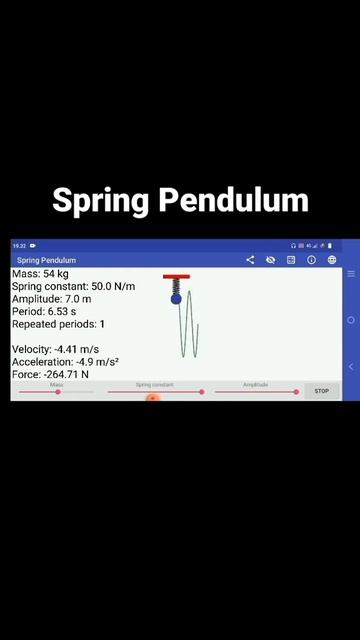 Spring Pendulum | Can you prove that the period of swing of the spring = 6.53 seconds? смотреть онлайн