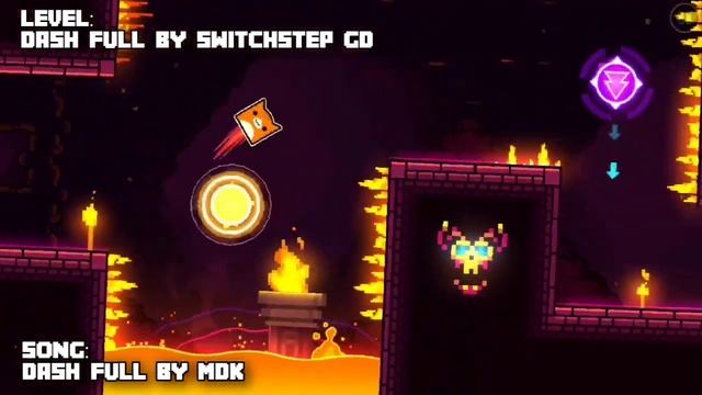 Dash Full Song Extended (MDK + Jezzel + BMus) | Geometry Dash 2.2 смотреть онлайн