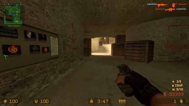 Counter Strike Source - стрим