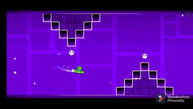 Полное прохождение Геометрии дэш 2уровень смотреть онлайн