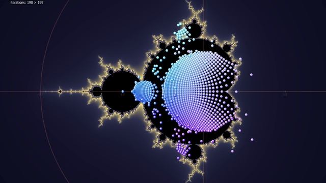 [Extra Visual] All orbits of the Mandelbrot Set shown together. смотреть онлайн