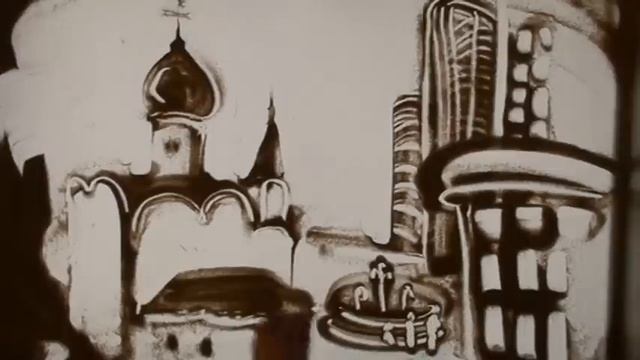 песочное шоу "Белая площадь" смотреть онлайн