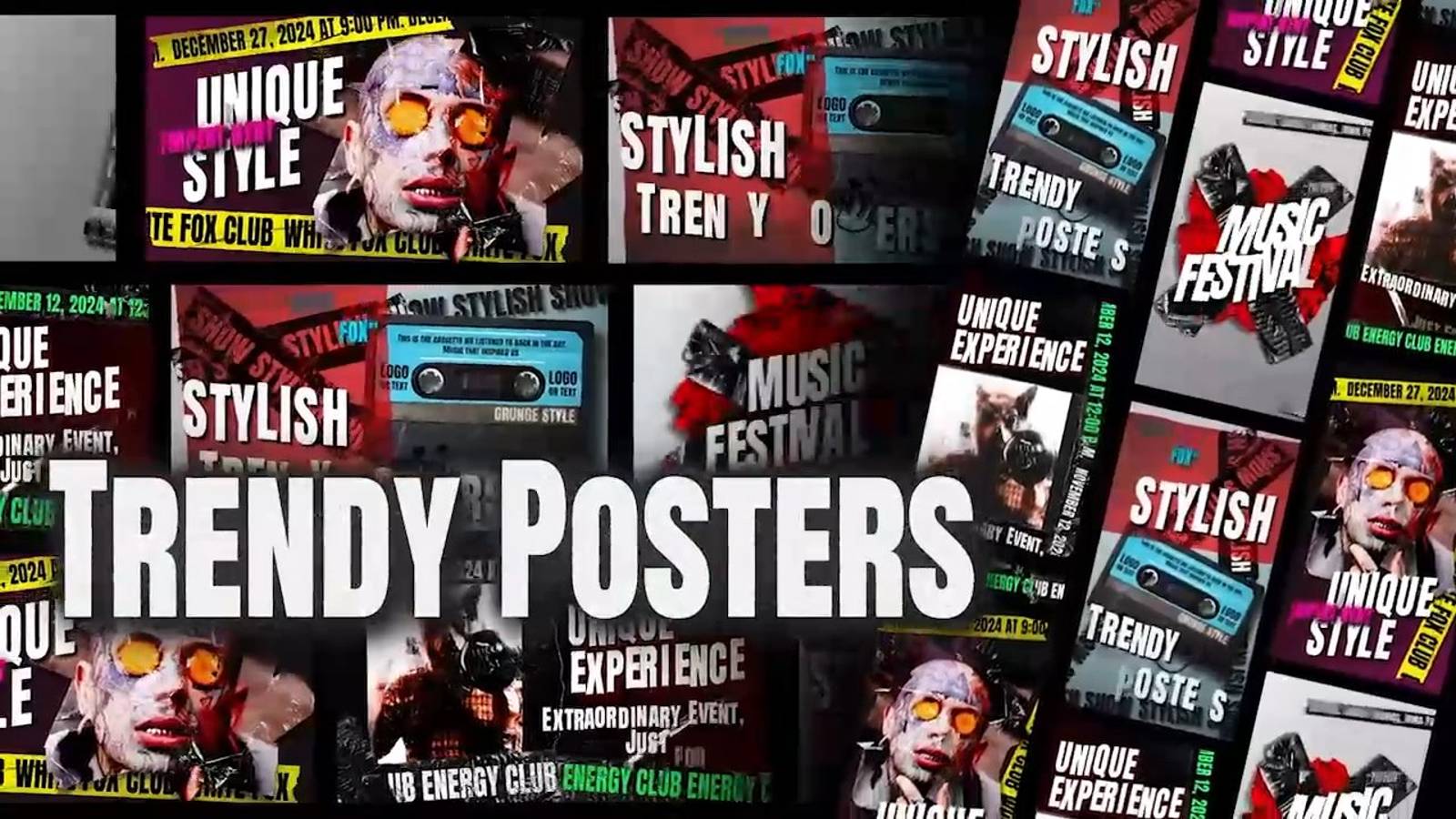 Оригинальные постеры (4 шт верт и гор). Риллс, сторис, видеомонтаж на заказ. Пример