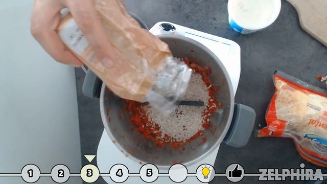 Risotto poivron chorizo au Compact Cook Platinum смотреть онлайн