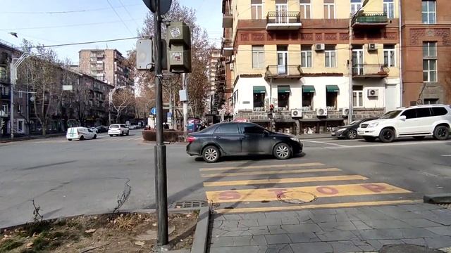 Walking Yerevan's Street, Sayat-Nova Street #respect #notalking #traveling #yerevan #walkingvideo