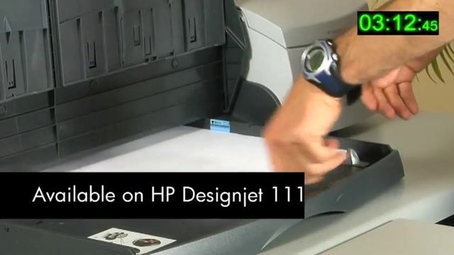 HP Designjet 111 easy to setup смотреть онлайн