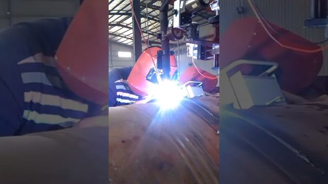 Radian argon arc TIG welding（30mm）China смотреть онлайн