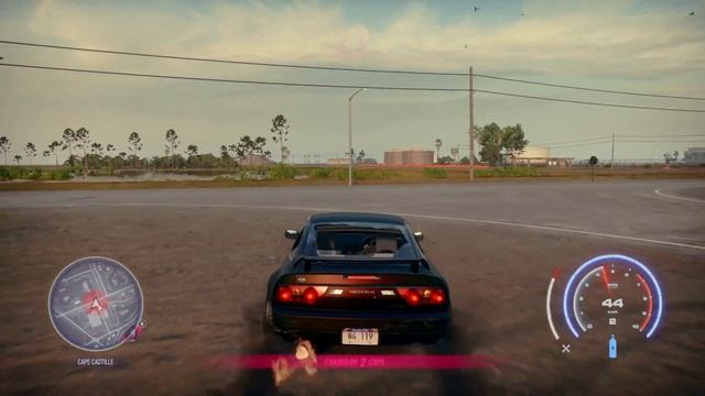 Escaping Police chase in Style: Nissan 180SX - Need for Speed Heat смотреть онлайн