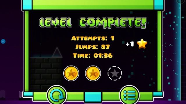 Geometry Dash Meltdown походим 2 лвл!#1 смотреть онлайн
