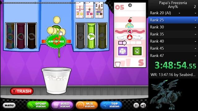 Papa's Freezeria Any% Speedrun - Segment 2