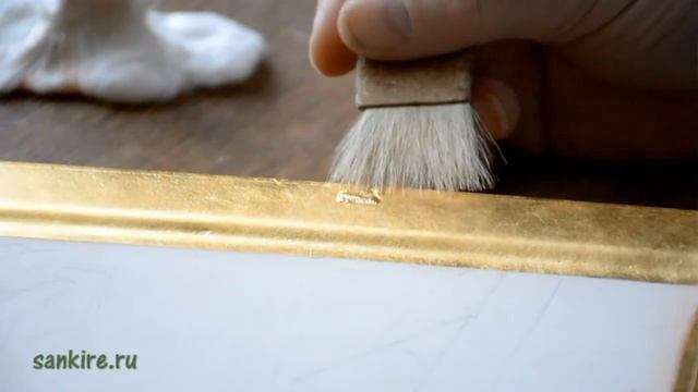 Наложение заплатки при золочении. смотреть онлайн