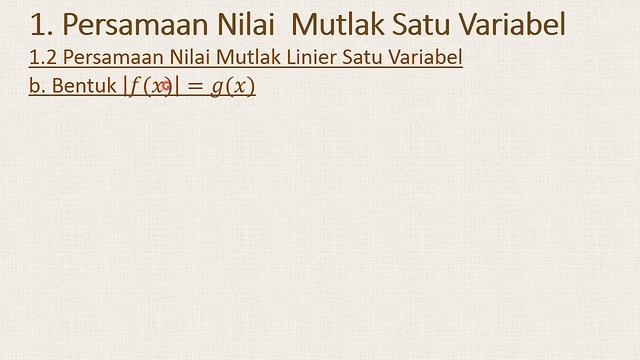 #NilaiMutlak Persamaan Nilai Mutlak Part 2 смотреть онлайн