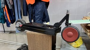 Самодельный самокат из гироскутера