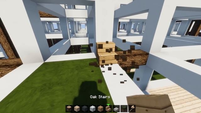 Easy Minecraft ｜ House design｜ How to Build Terrace House in minceraft #49 смотреть онлайн