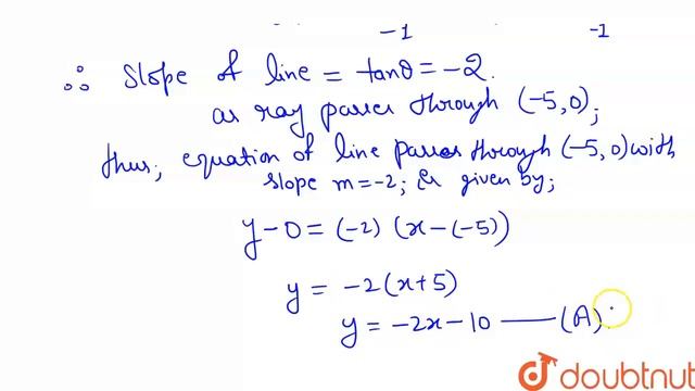 From the focus (-5,0) of the ellipse (x^(2))/(45)+(y^(2))/(20) =1, a ray of light is sent which ... смотреть онлайн