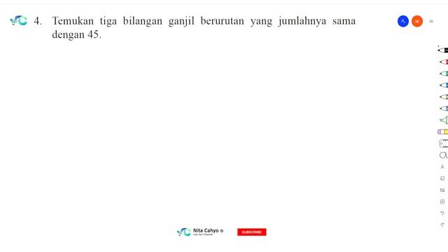 AYO KITA BERLATIH 1.1 MATEMATIKA KELAS 8 SEMESTER 1 | POLA BILANGAN смотреть онлайн