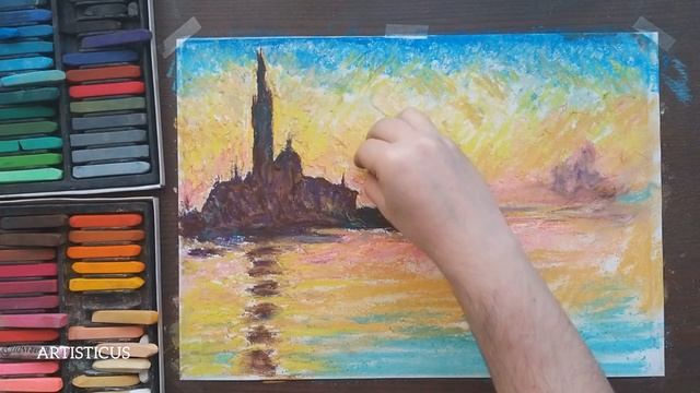 Artisticus 85 | Claude Monet ⭐ San Giorgio Maggiore at Dusk | ART Reproduction (2021) смотреть онлайн
