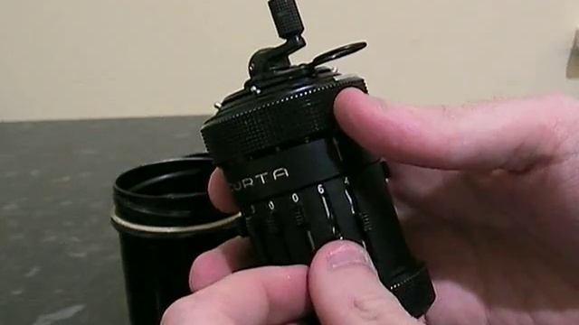 Curta mechanical calculator смотреть онлайн