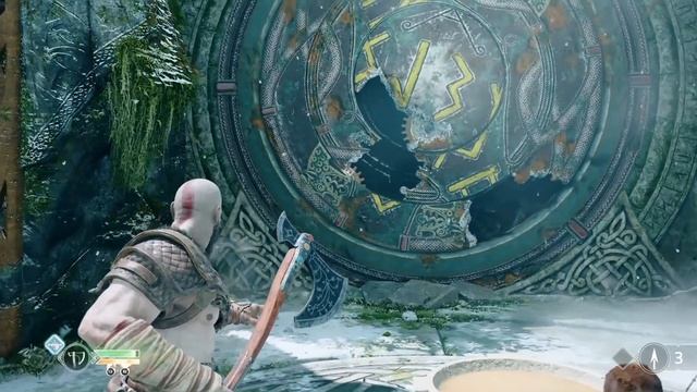 God of War - новые друзья, много головоломок и маленький босс ▲◯✖☐ часть3 смотреть онлайн