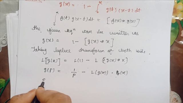 (61). Find the solution of volterra integral equation g(x)=1-int {g(t)(x-t)dt} in Laplace Transfor смотреть онлайн