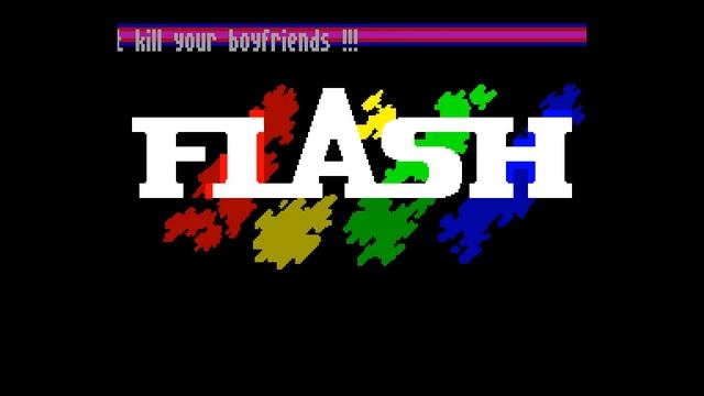 Flash Demo (Pentagon Fix) - Phillip Shark (Slovakia) 1993 [#zx spectrum AY Music Demo] смотреть онлайн