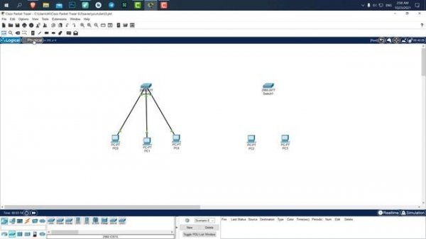 Switch to Switch in Cisco Packet Tracer